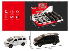 1:32 Die Cast Car Pull Back W/L_M(12in1) toys