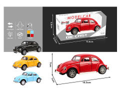 1:32 Die Cast Car Pull Back W/L_M(4C) toys