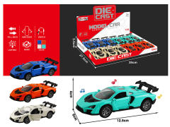 1:32 Die Cast Car Pull Back W/L_M(12in1) toys