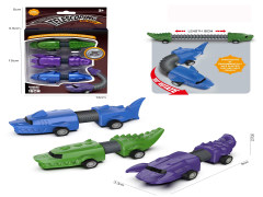 Pull Back Car(3in1) toys