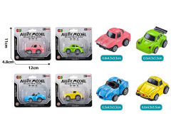 Die Cast Sports Car Pull Back(4S4C) toys