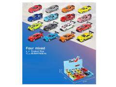 Die Cast Sports Car Pull Back(12in1) toys