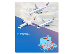 Die Cast Airplane Pull Back(6in1) toys