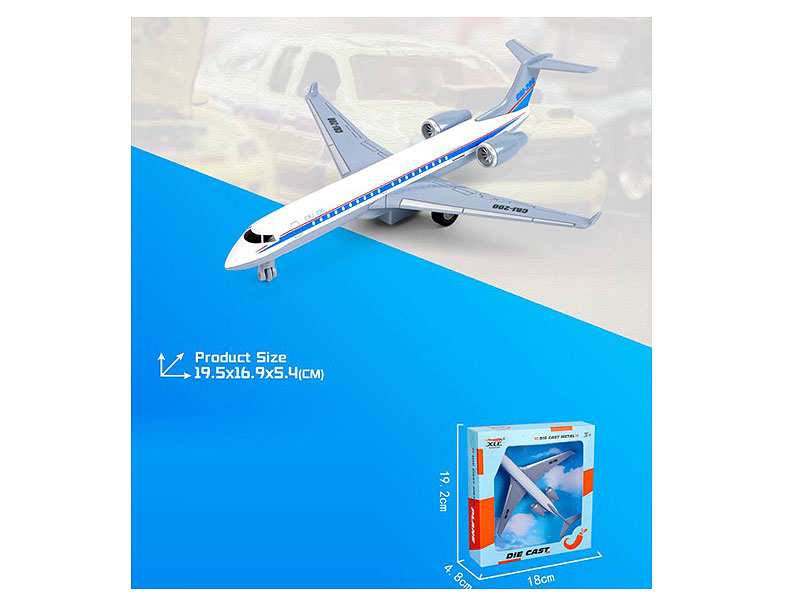 Die Cast Airplane Pull Back toys