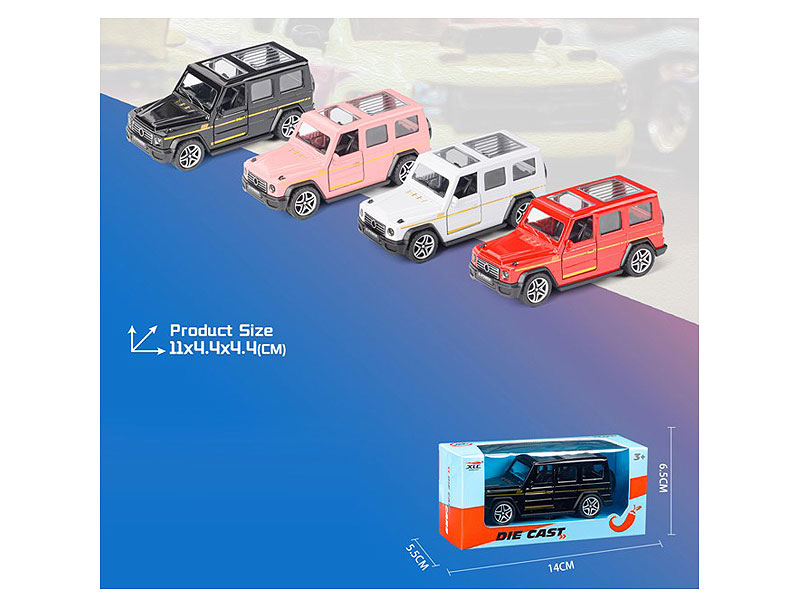 Die Cast Car Pull Back(4C) toys