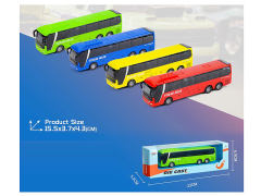 Die Cast Bus Pull Back(4C) toys