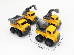 Pull Back Construction Truck toys