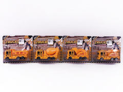 Pull Back Construction Truck(4S) toys