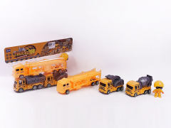 Pull Back Construction Truck Set(2S) toys