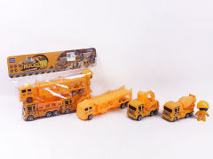 Pull Back Construction Truck Set(2S) toys