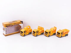 Pull Back Construction Truck(4S) toys