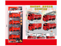 Pull Back Fire Engine(4in1) toys