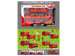 Pull Back Fire Engine(8in1) toys