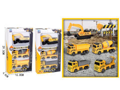 Pull Back Construction Truck(3in1) toys