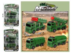 Pull Back Military Car(2in1) toys