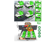 Pull Back Sanitation Truck(12in1) toys