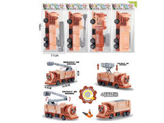 Pull Back Fire Engine(4S) toys