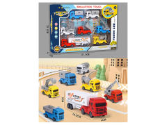 Pull Back Construction Truck Set toys