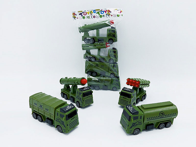 Pull Back Military Car(4in1) toys