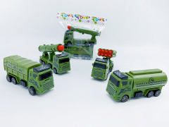 Pull Back Military Car(2in1) toys