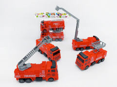 Pull Back Fire Engine(2in1) toys