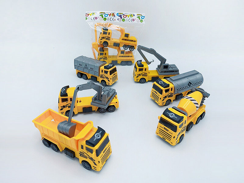 Pull Back Construction Truck(2in1) toys