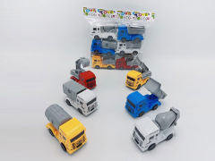 Pull Back Construction Truck(6in1) toys