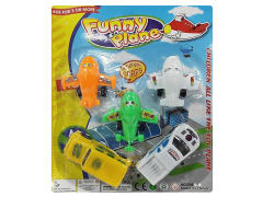 Pull Back Car & Pull Back Airplane toys