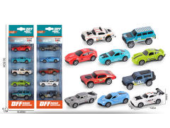 1:64 Die Cast Car Pull Back(5in1) toys