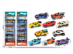 1:64 Die Cast Car Pull Back(5in1) toys