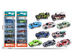 1:64 Die Cast Car Pull Back(5in1) toys