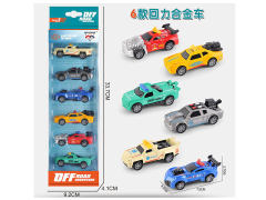 1:64合金回力警车（6只庄）