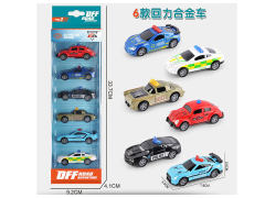 1:64合金回力警车（6只庄）