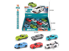 1:64 Die Cast Car Pull Back(12in1) toys