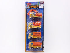 Pull Back Construction Truck(4in1) toys