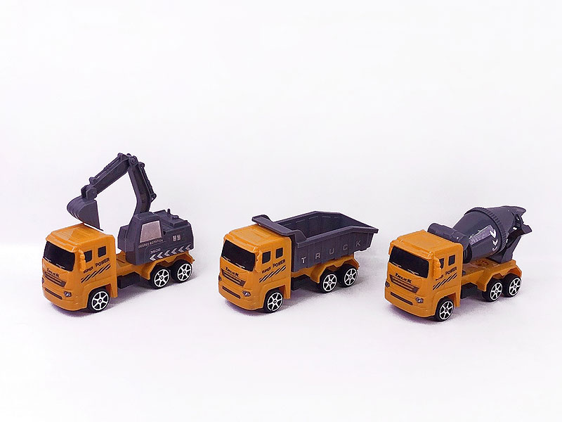 Pull Back Construction Truck(3S) toys