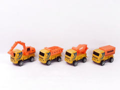 Pull Back Construction Truck(4S) toys