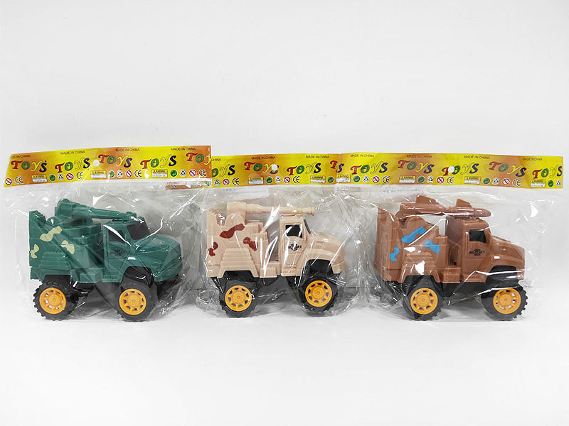 Pull Back Military Car(3S3C) toys