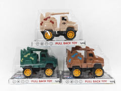 Pull Back Military Car(3S3C) toys