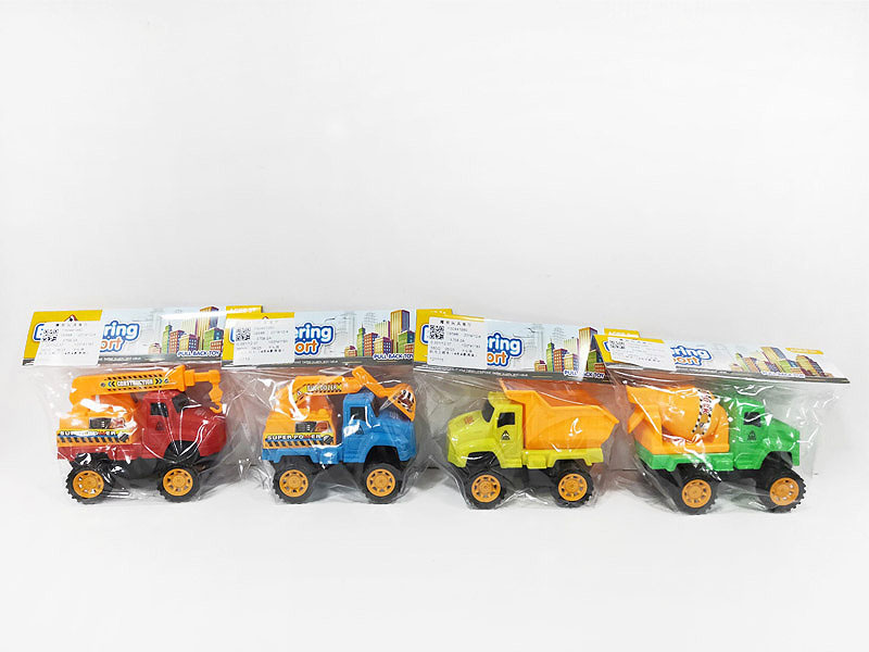 Pull Back Construction Truck(4S4C) toys