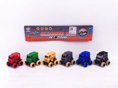 Pull Back Express Car(6in1) toys