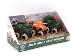 Pull Back Military Car(3in1) toys