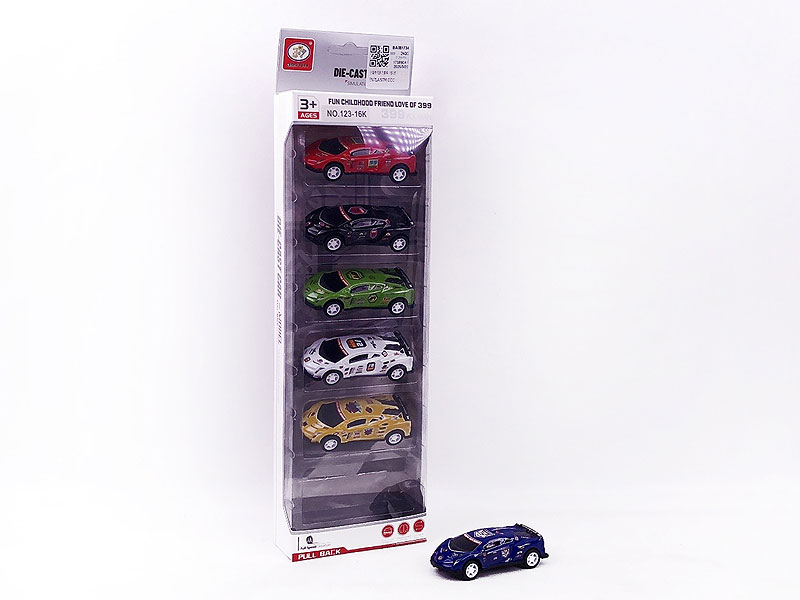 Pull Back Racing Car(6in1) toys