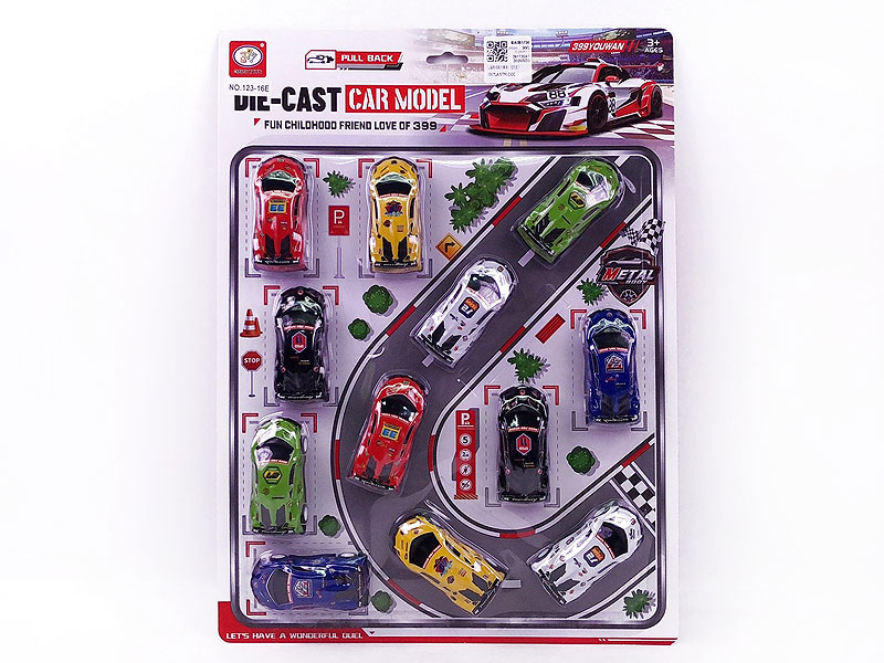 Pull Back Racing Car(12in1) toys