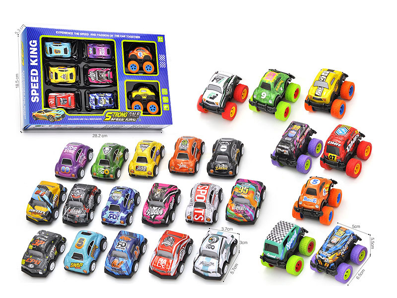 Pull Back Car(8in1) toys
