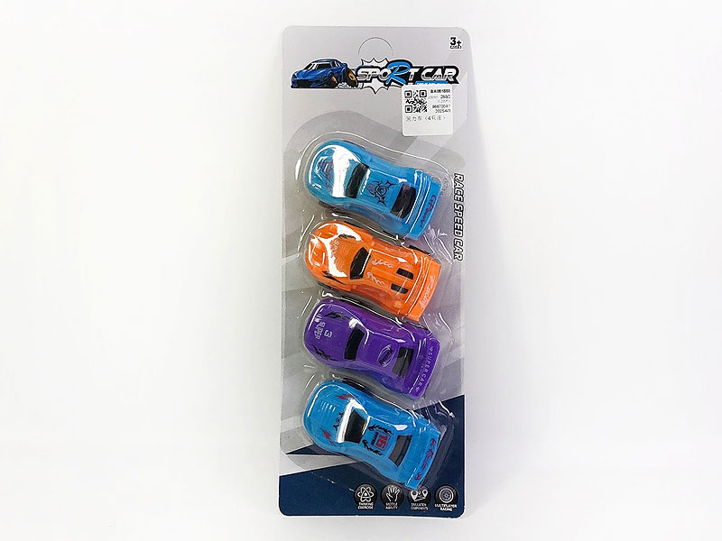 Pull Back Car(4in1) toys