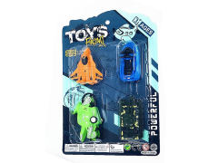 Pull Back Car(4in1) toys