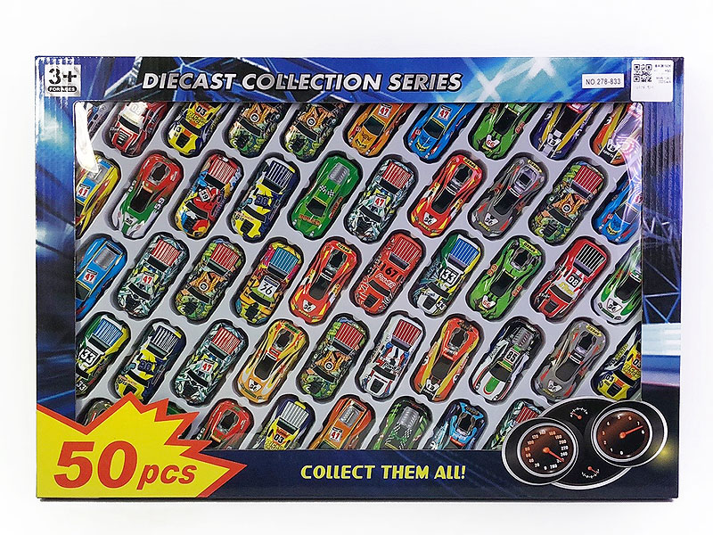 Die Cast Car Pull Back(50in1) toys
