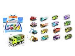 Die Cast Car Pull Back(8in1)
