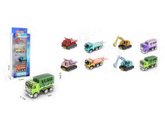 Die Cast Car Pull Back(4in1) toys